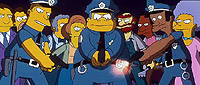 La force constabulaire de Springfield en plein travail...