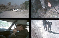 Le réalisateur trippe sur ces "split-screens" durant les scènes d'action du film.
